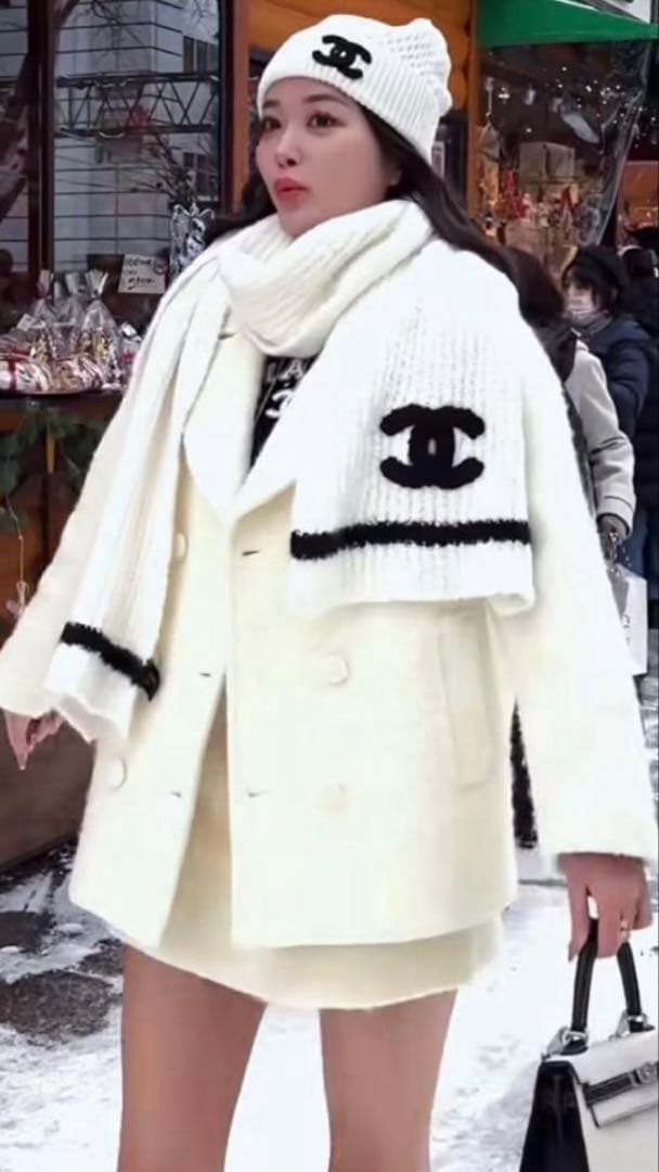 八尋♡シェリエ♡新品タグ付Handmadestitchwooljacket