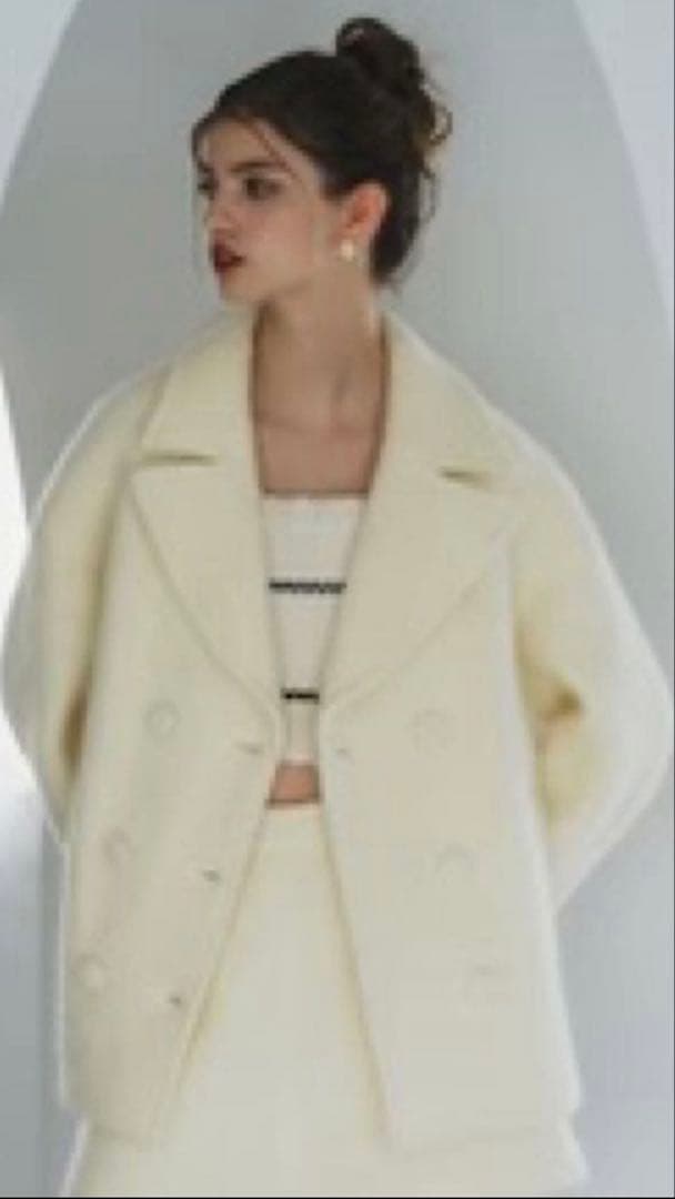 八尋♡シェリエ♡新品タグ付Handmadestitchwooljacket