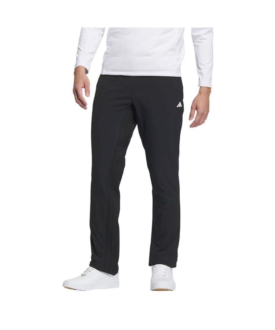 92cm新品27500円アディダスゴルフ/メンズ/秋冬/中綿ストレッチパンツ/黒