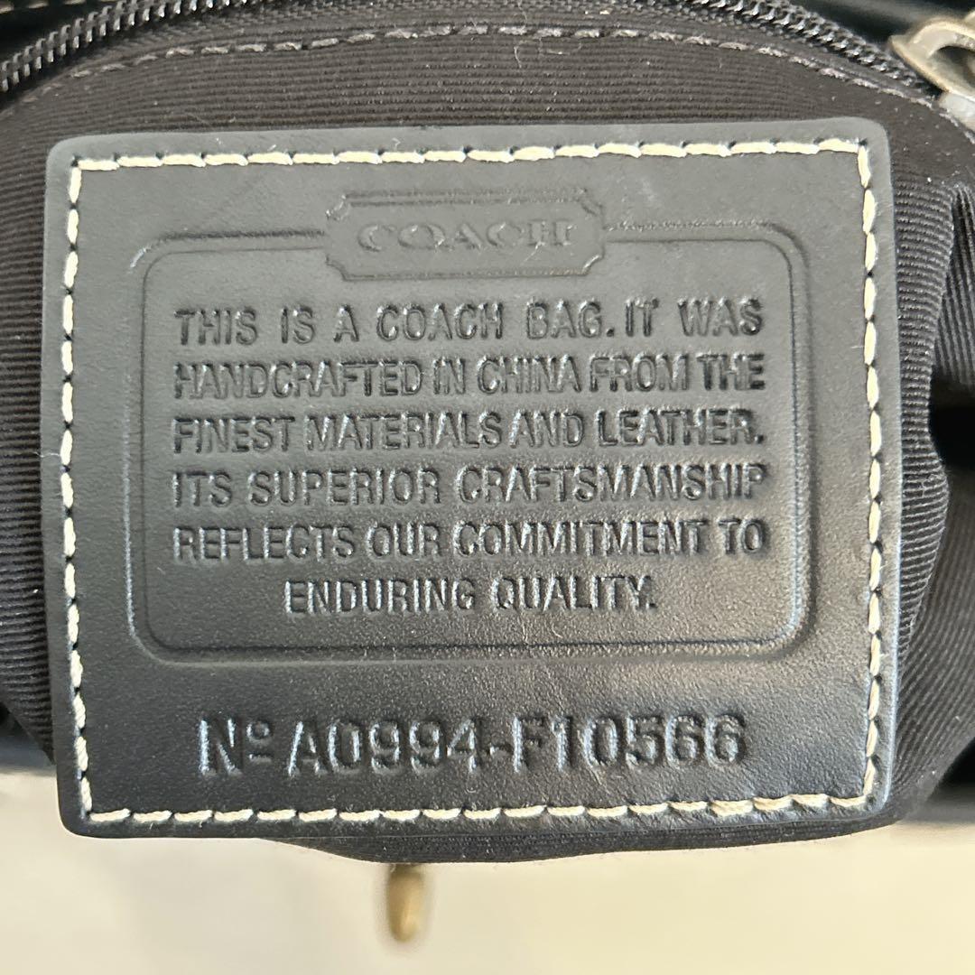 希少 COACH ショルダーバッグ シグネチャー ターンロック クロスボディ