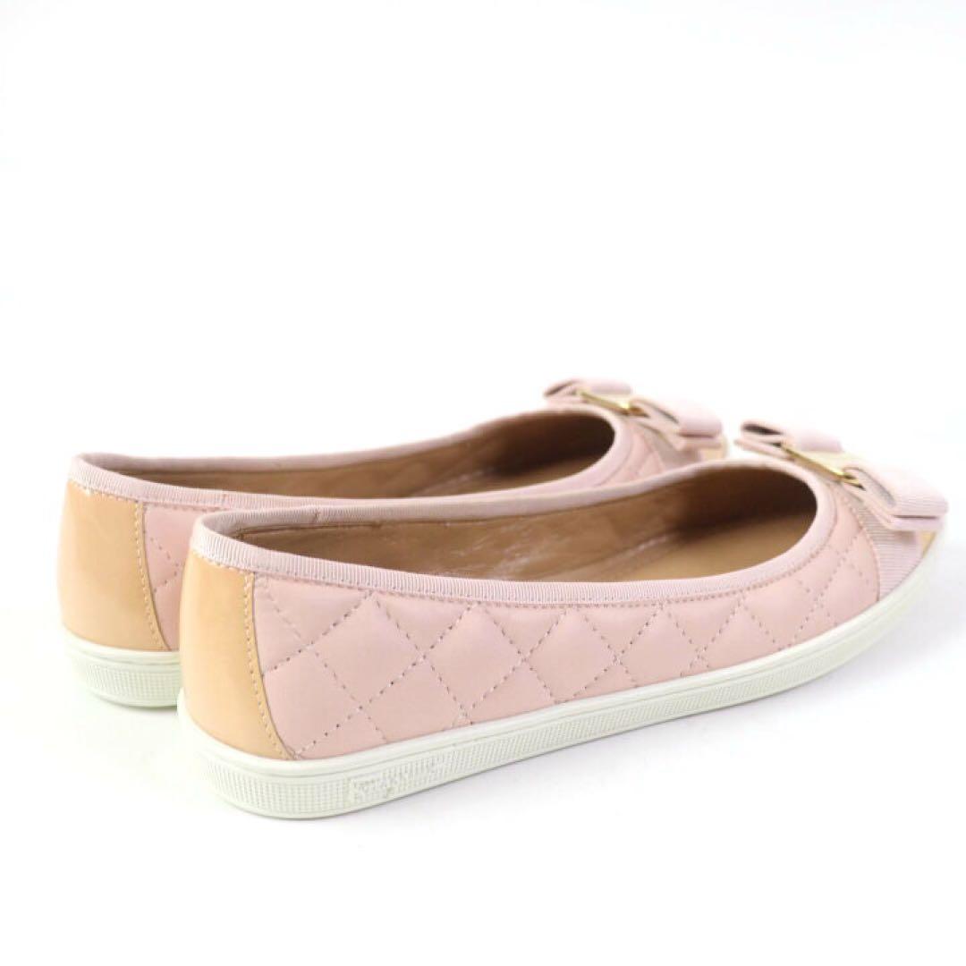 新品 サルヴァトーレフェラガモ フラット パンプス バレリーナパンプス