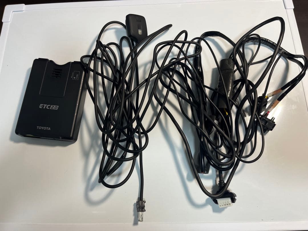 トヨタ純正ETC2.0 本体セット　動作確認済　12/24V