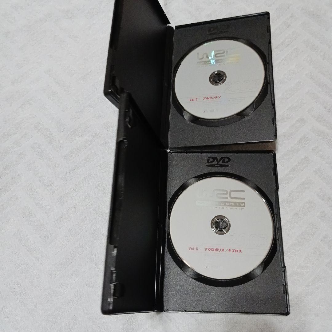 WRC 世界ラリー選手権 2003 公認DVD-BOX　初回生産限定版　美品