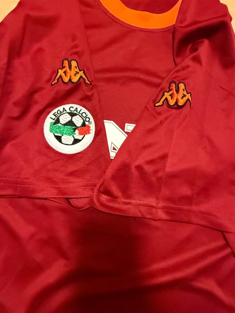 ASローマ　#8 中田英寿 00-01 シーズン　ホーム　レプリカユニフォーム