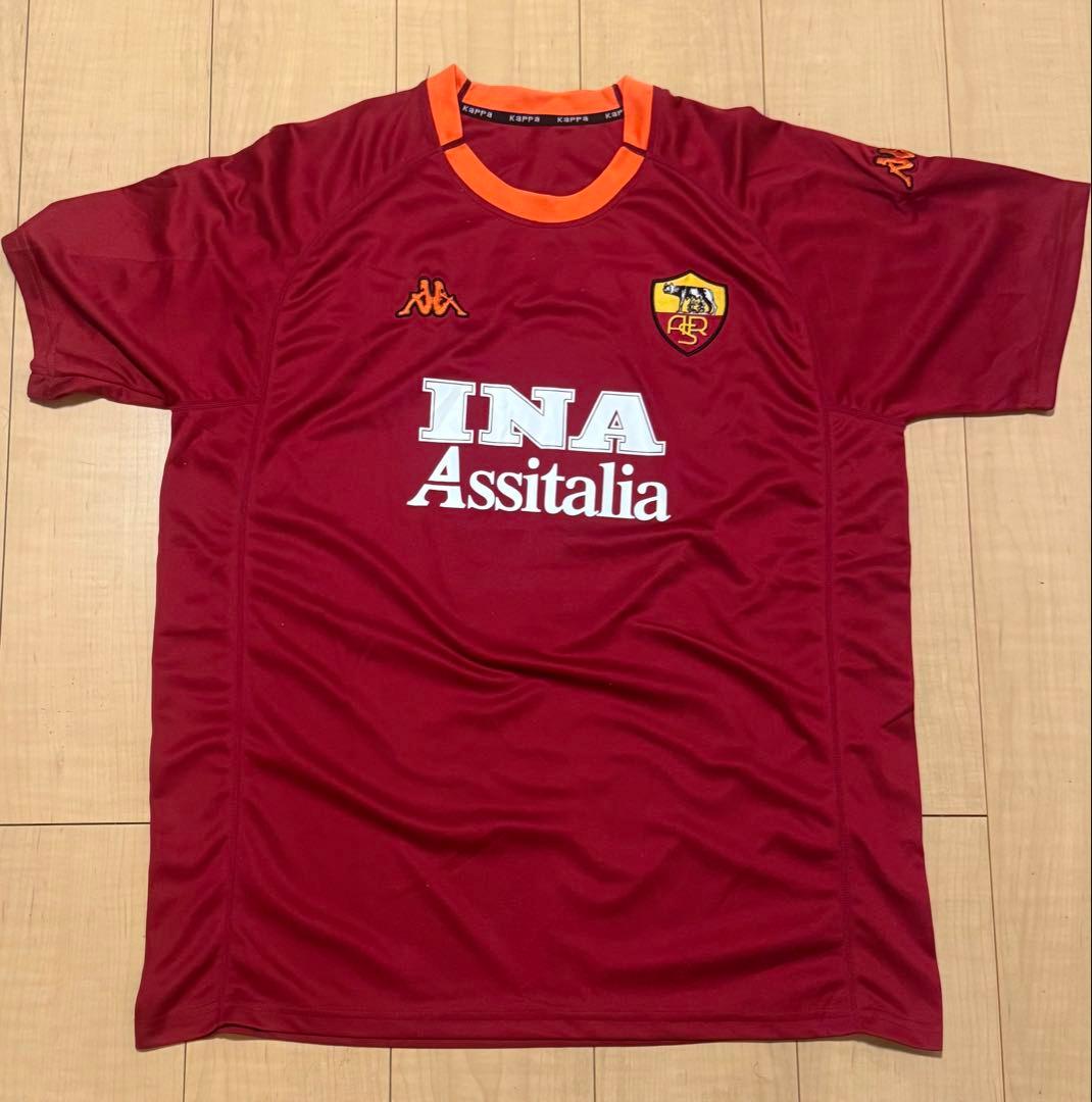 ASローマ　#8 中田英寿 00-01 シーズン　ホーム　レプリカユニフォーム