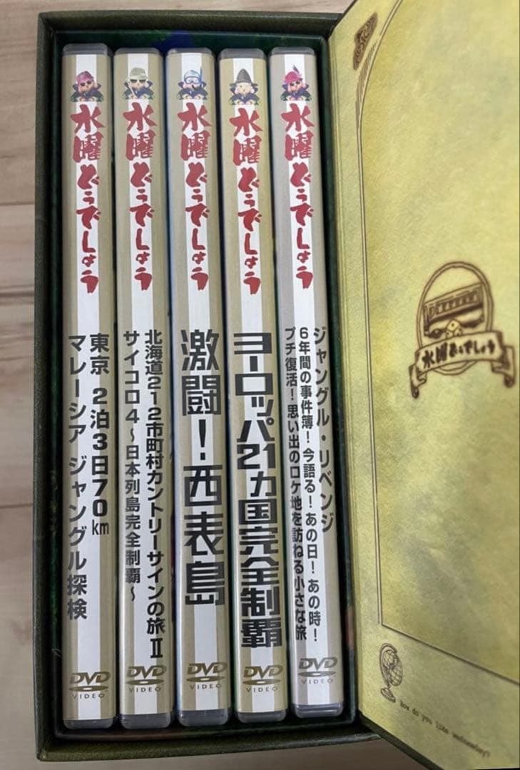 水曜どうでしょう　DVD-BOX　全30巻