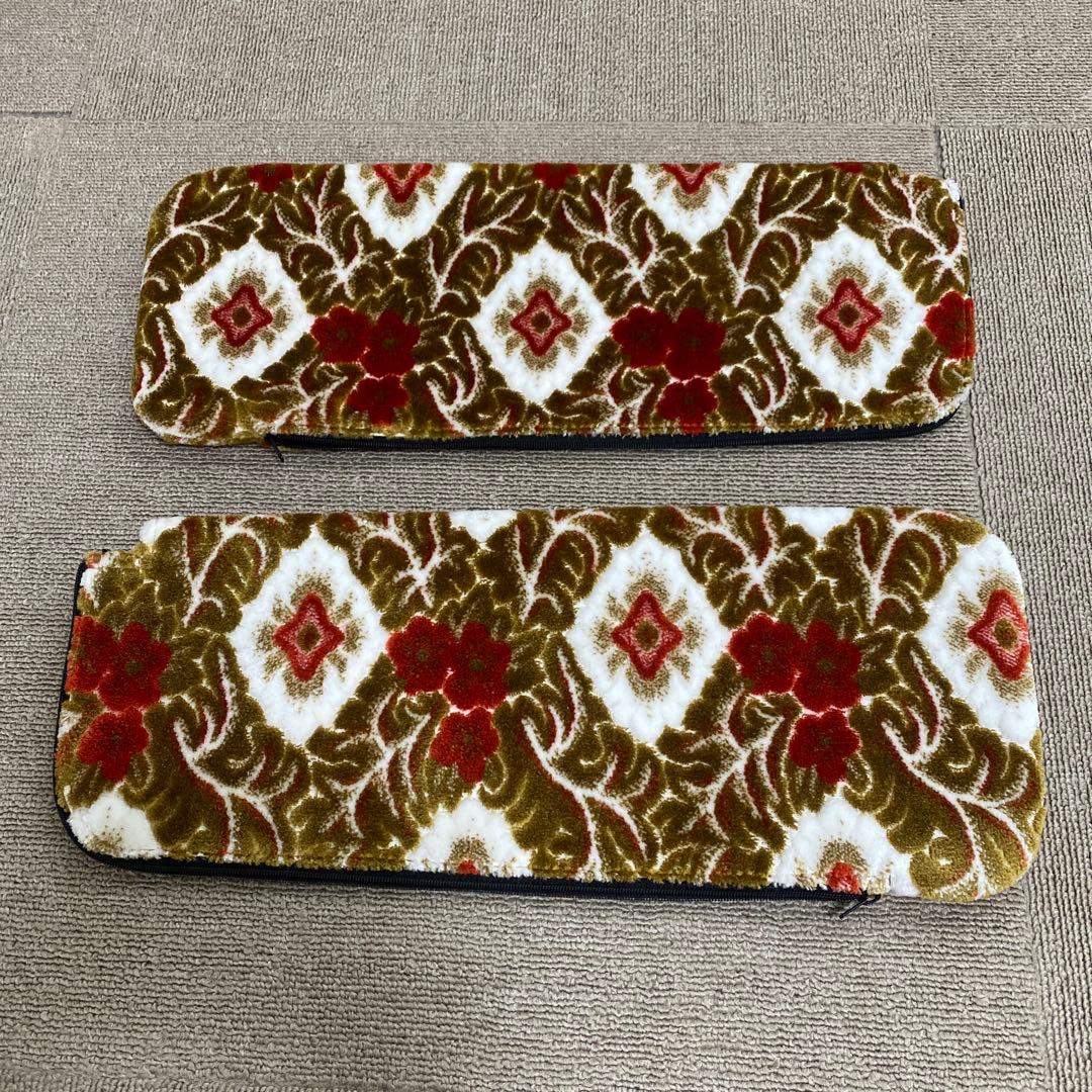 キャリイ DA16T バイザーカバー 大花束/オレンジ