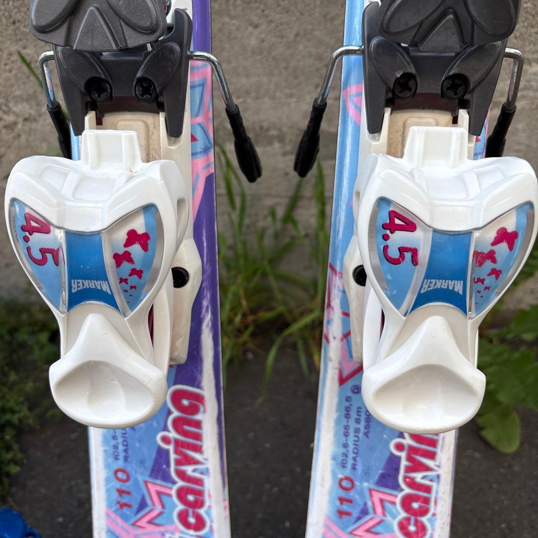 ジュニアスキー4点セット Pure conscious 110cm