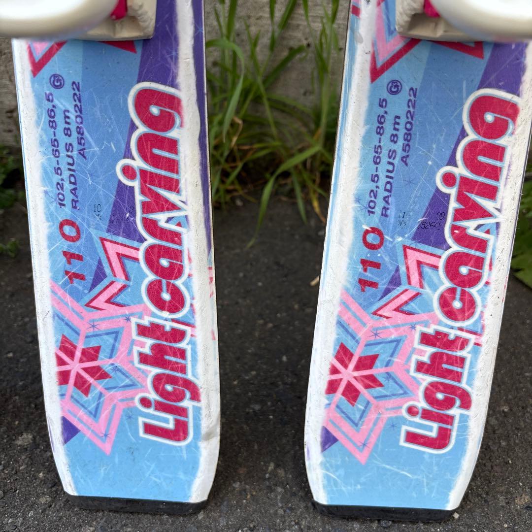 ジュニアスキー4点セット Pure conscious 110cm