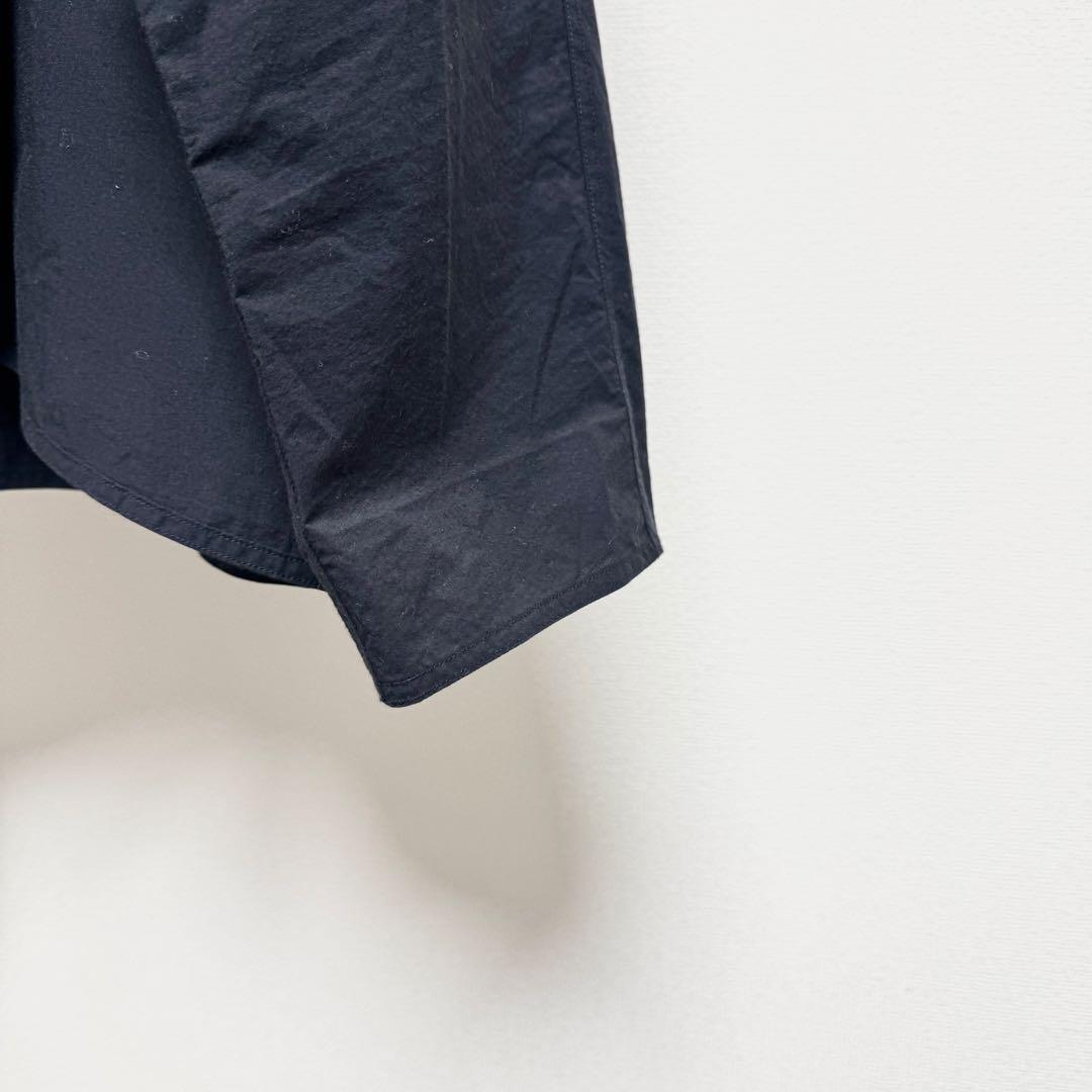 TICCA ティッカ コットン ハーブ シャツ ジャケット 黒 フリーサイズ