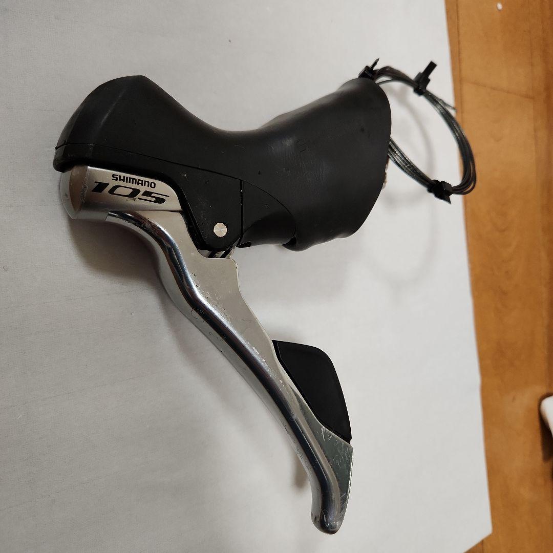シマノ　105 ST-5800 STIレバー 左右セット シルバー