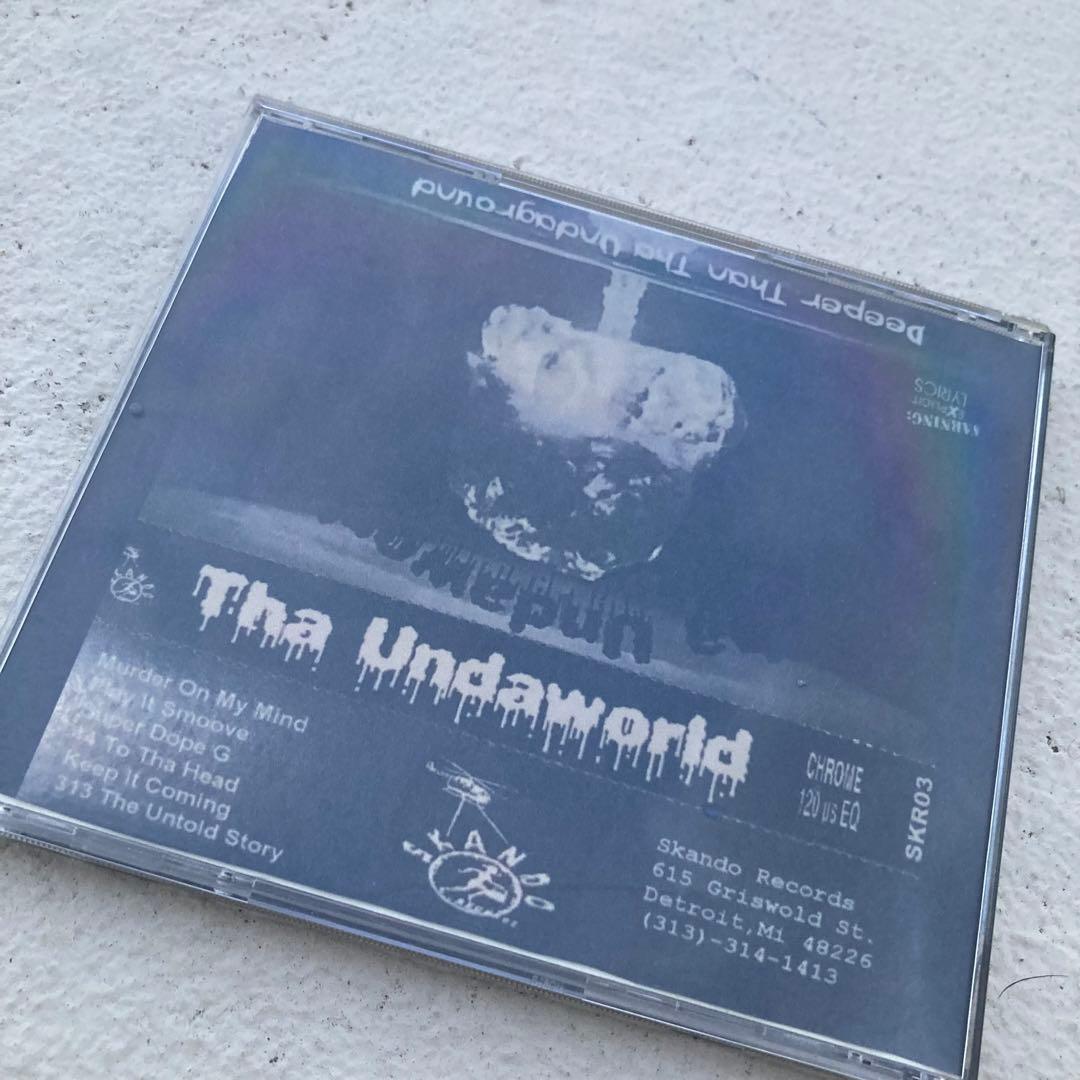 洋楽 Giga Rare 90s G-rap Tha Undaworld Tape