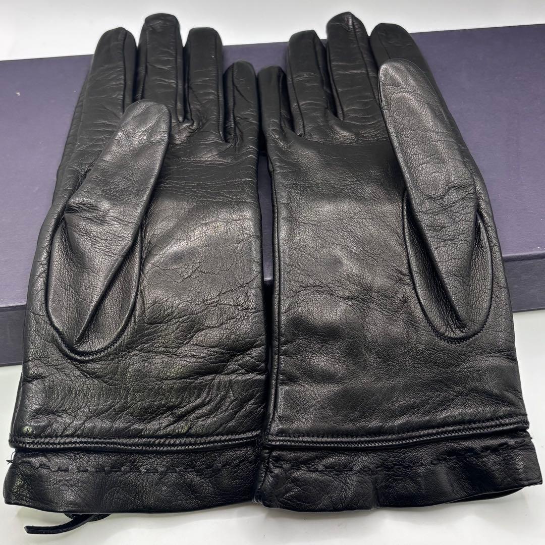 PRADA☆レザーグローブ ブラック サイズ7