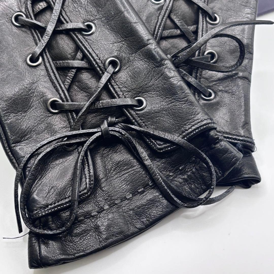 PRADA☆レザーグローブ ブラック サイズ7