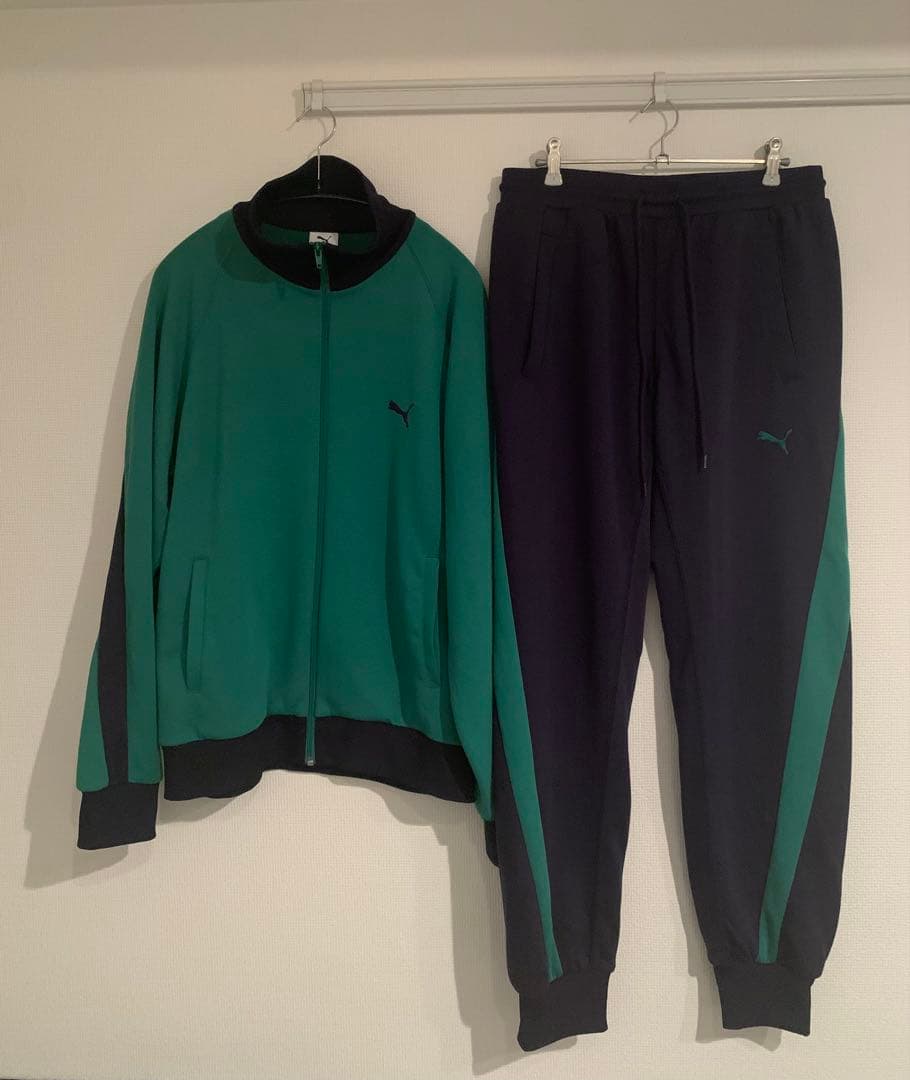 【美品】PUMA×SCYE T7 トラックジャケット 上下 アーカイブグリーン