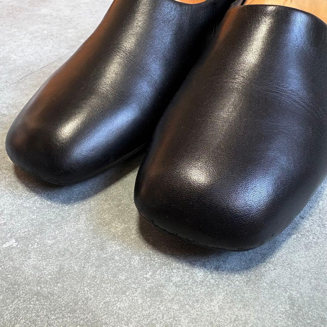 【美品】CAMPER カンペール レザー フラット パンプス 23.5cm 黒