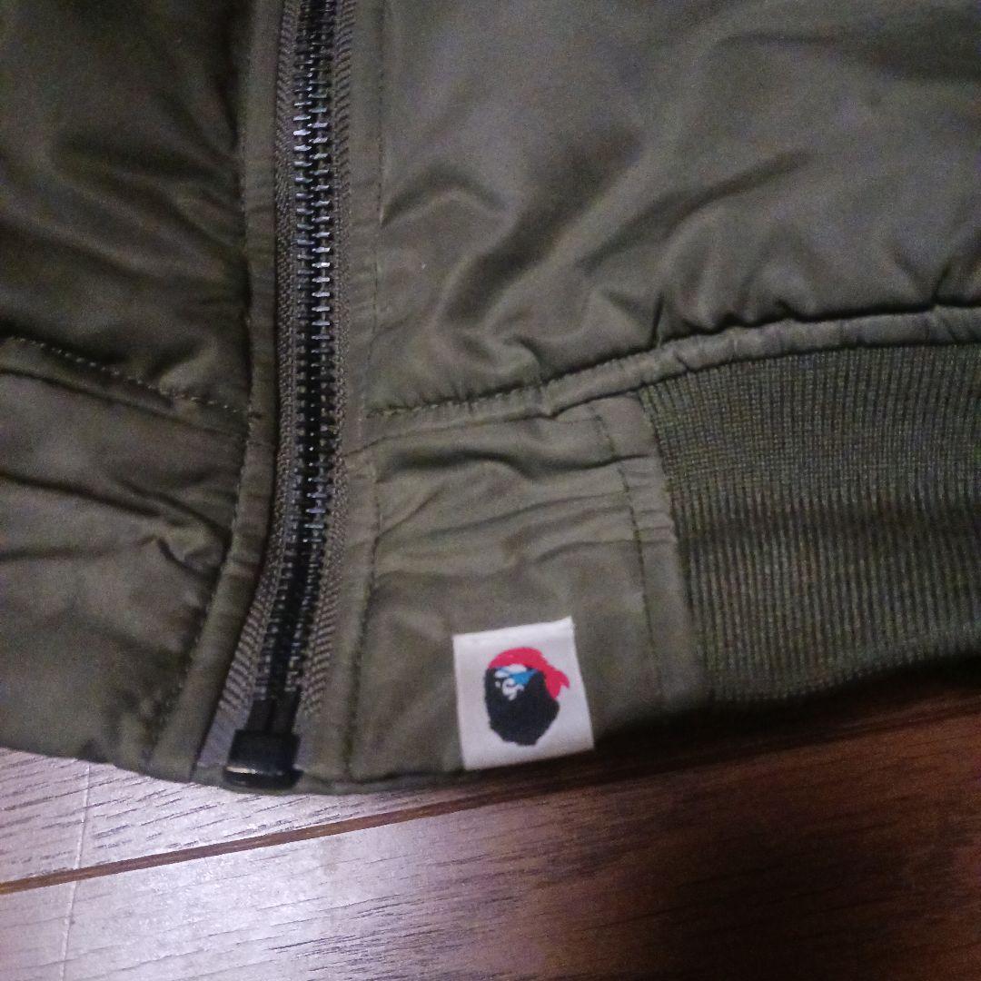 再出品！早い者勝ち【美品、送料込み】A BATHING APE MA-1タイプ