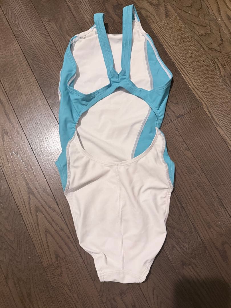 arena 水着 Lサイズ ホワイト/ブルー 競泳水着5着セット