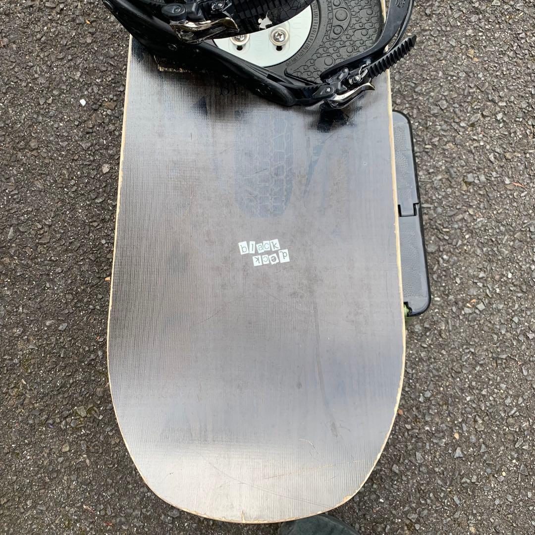 スノーボードセット FTWO 158cm ＋ FLUX PR＋ケース グラトリ