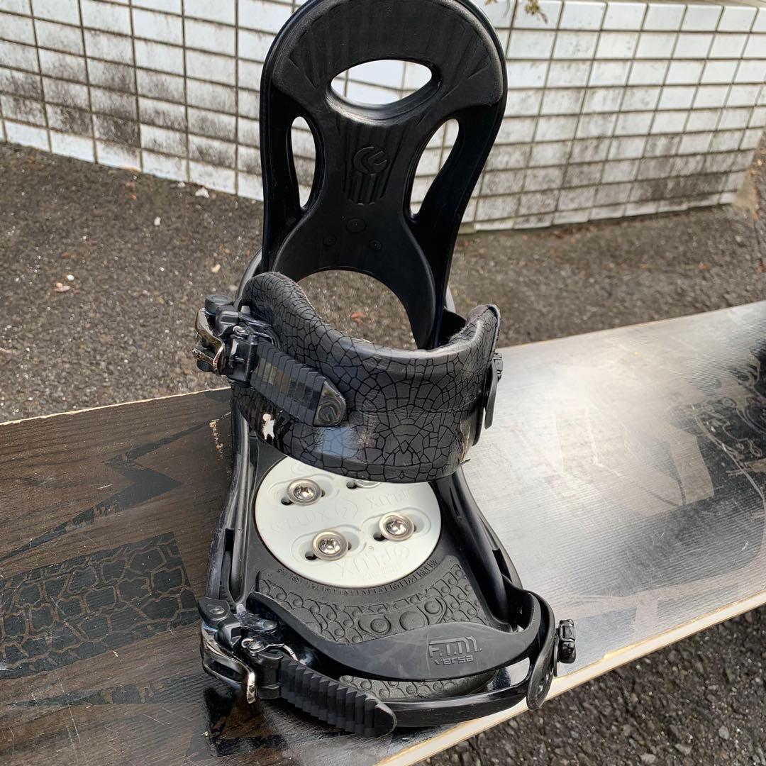 スノーボードセット FTWO 158cm ＋ FLUX PR＋ケース グラトリ