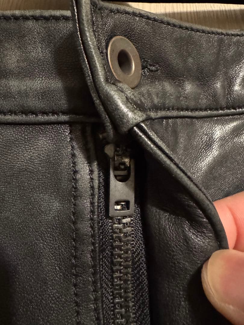 レショップ×ブルーナボイン×TCWNN レザーパンツ XL 美品