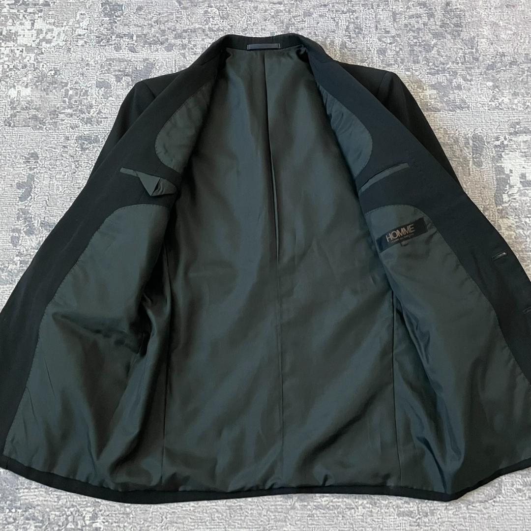 【デカオム】コムデギャルソンオム テーラードジャケット ウールギャバジン 80S