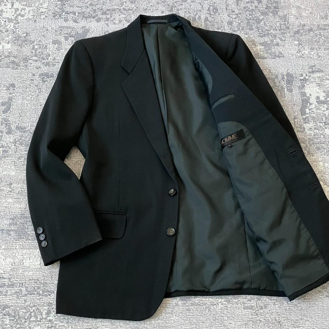 【デカオム】コムデギャルソンオム テーラードジャケット ウールギャバジン 80S