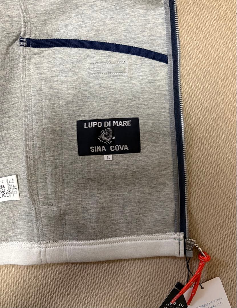 【新品・タグ付き】 SINA COVA シナコバ フルジップパーカー Lサイズ