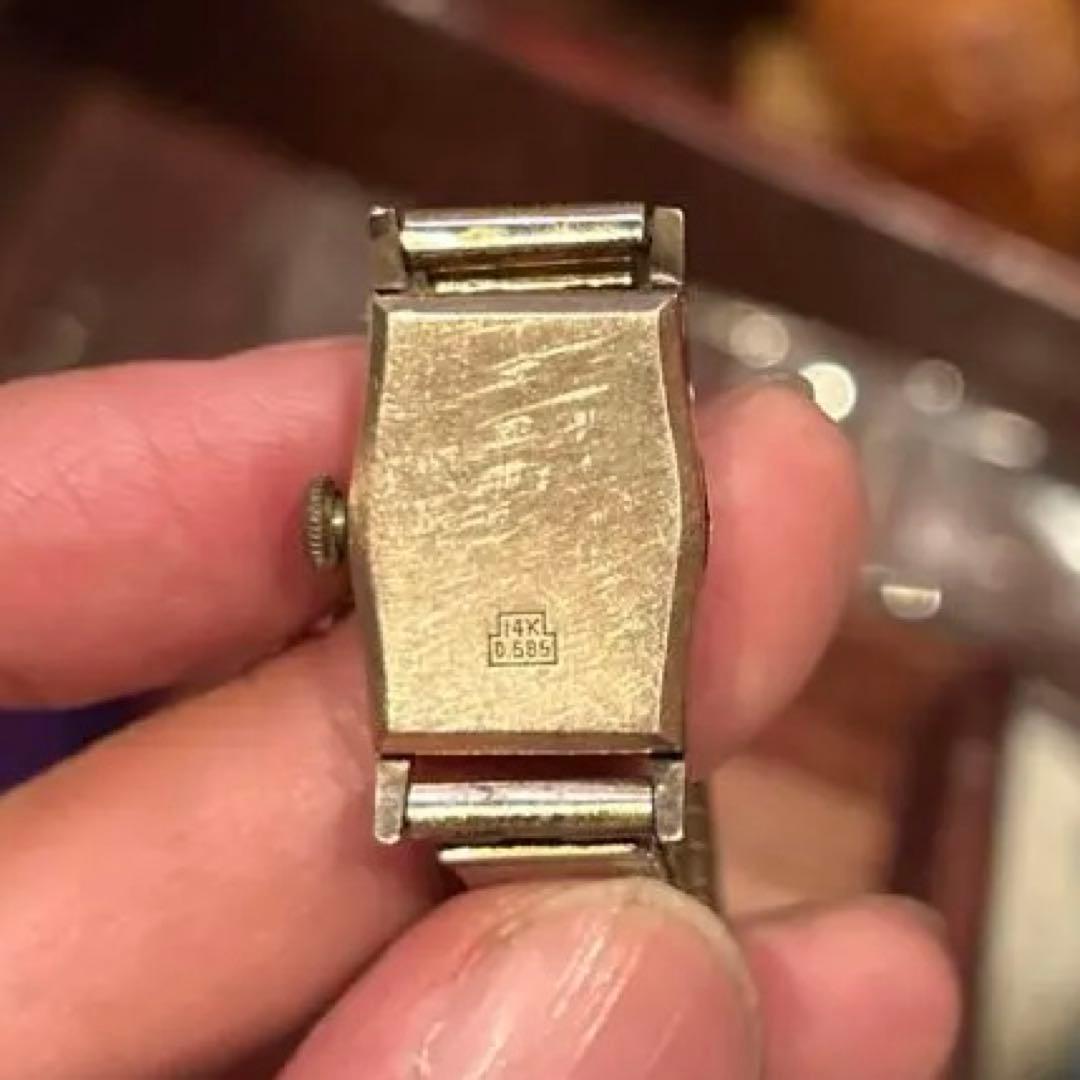 ジャンク時計 BENFRE金時計 K14刻印有