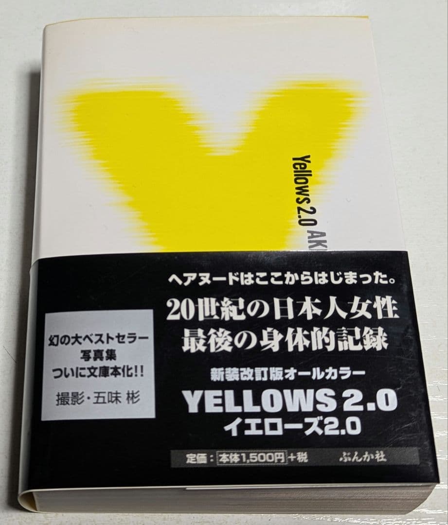イエローズ2.0 オールカラー 五味彬 YELLOWS 帯付き ぶんか社