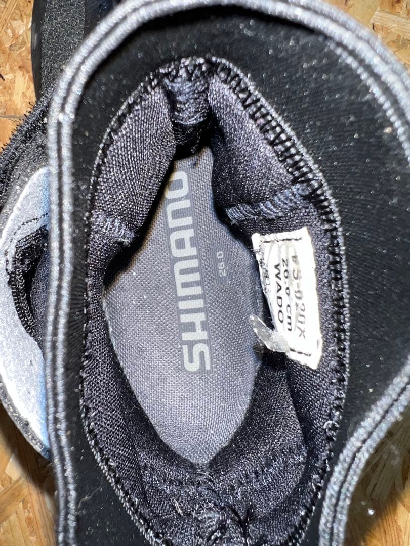 ピ*氏様 シマノFS-021X ロックシューズ ラバーピンフェルト　26cm