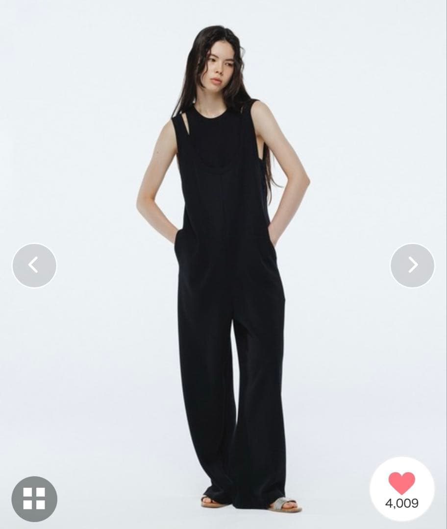 ADAM ET ROPE ' Wフェイスジャージーセットロンパース