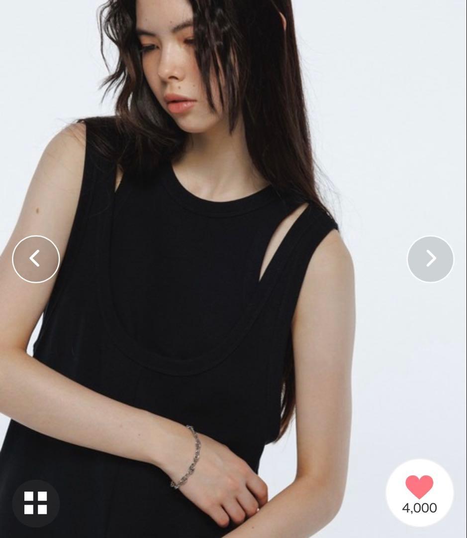 ADAM ET ROPE ' Wフェイスジャージーセットロンパース