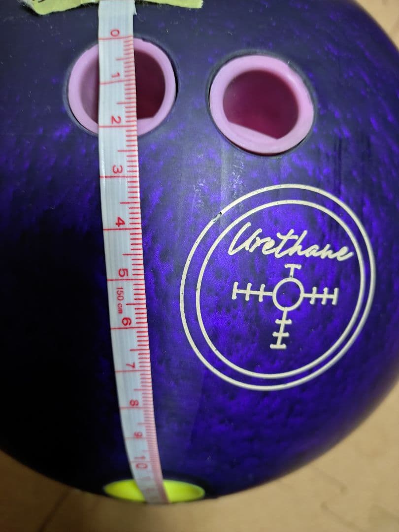 ボウリングボール14ポンド パープルバールウレタン