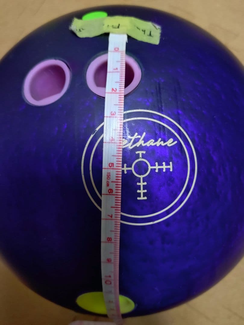 ボウリングボール14ポンド パープルバールウレタン