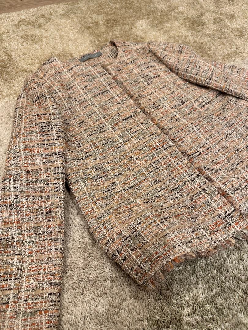 未使用品⭐︎セオリーリュックス　ツイードジャケット　38