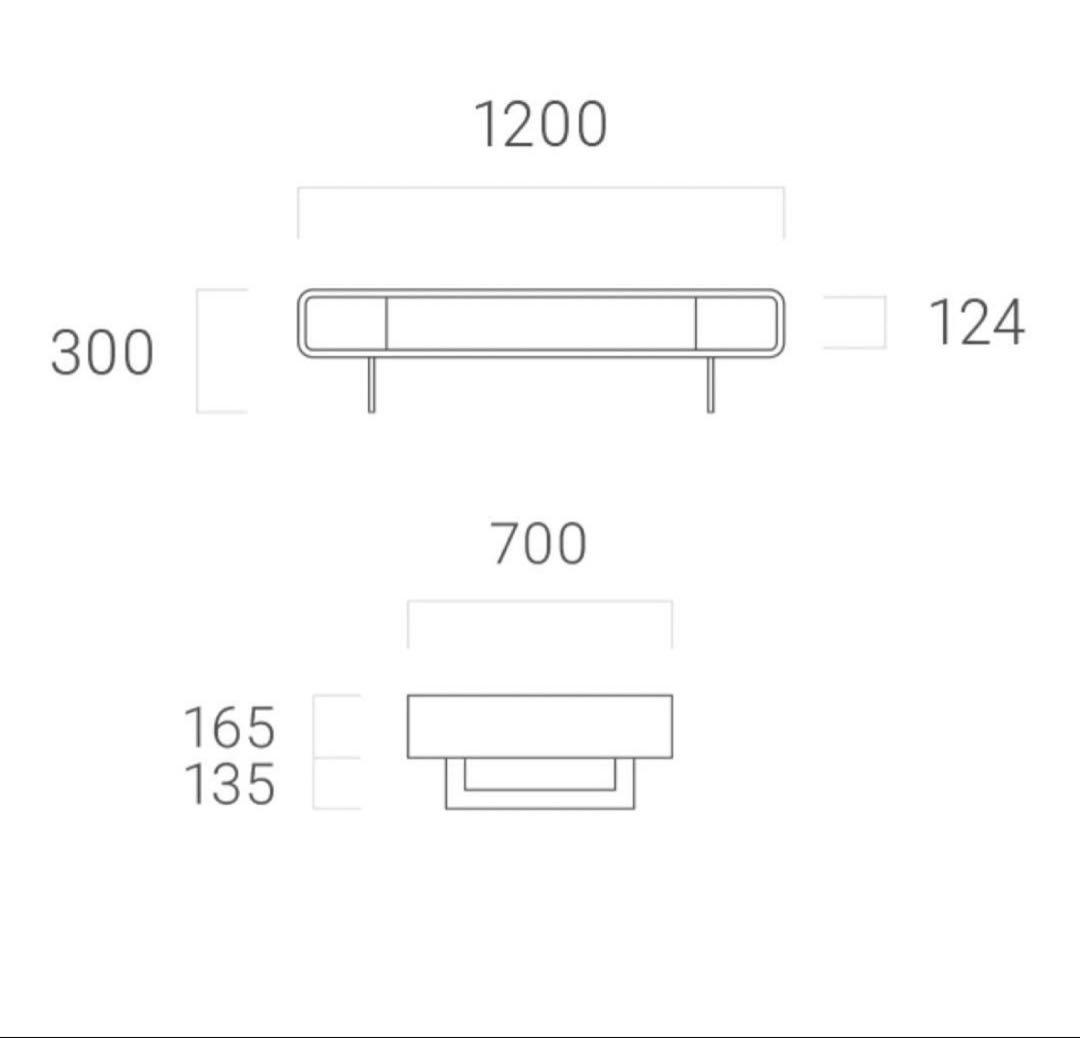 Armonia アルモニア センターテーブル HBC-009（ウォールナット）