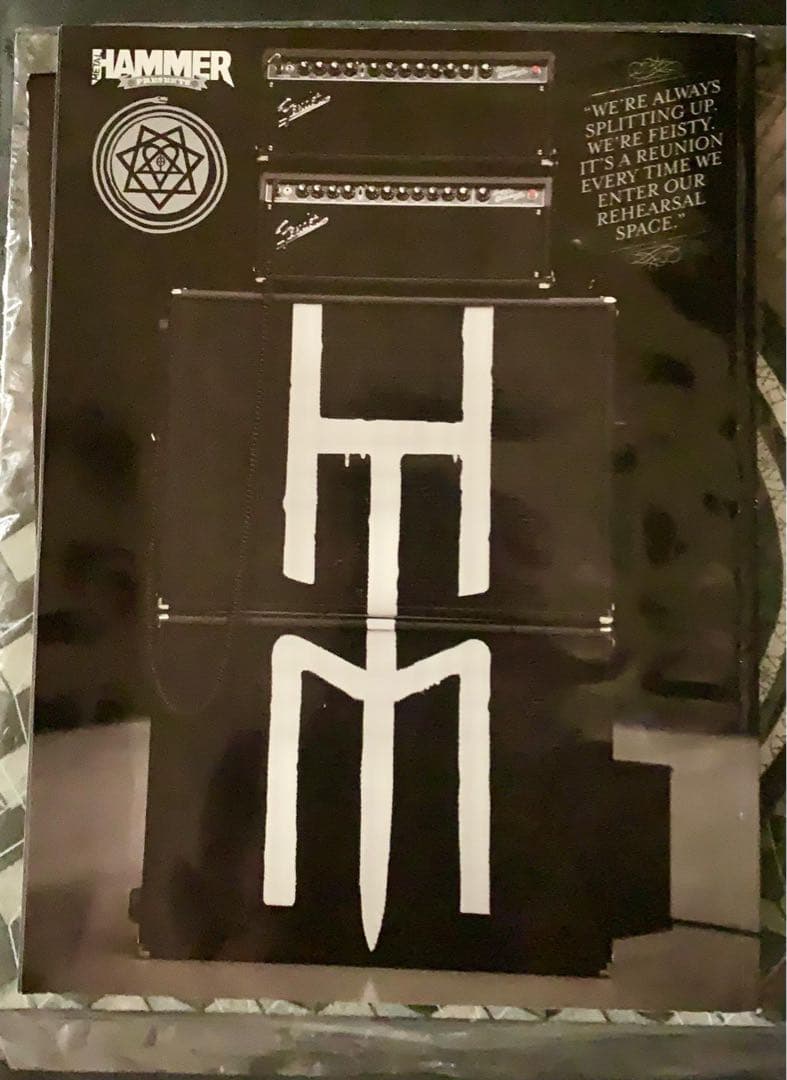 HIM “Tears on Tape”l Hammer サイン入り