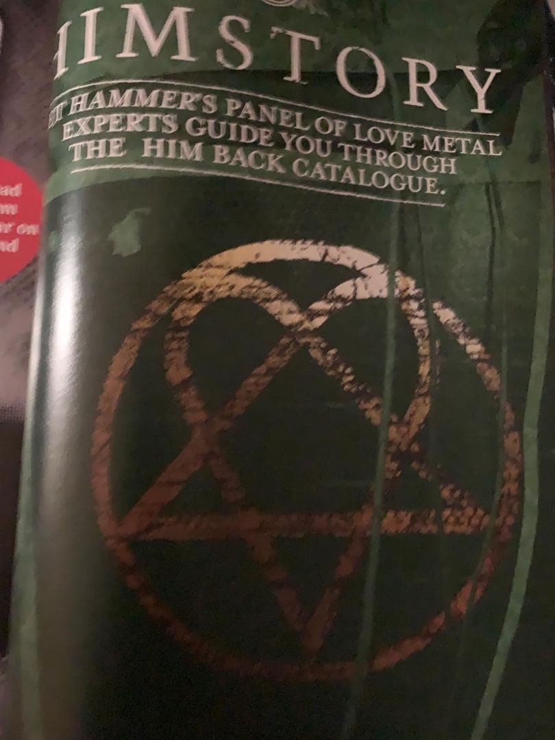 HIM “Tears on Tape”l Hammer サイン入り