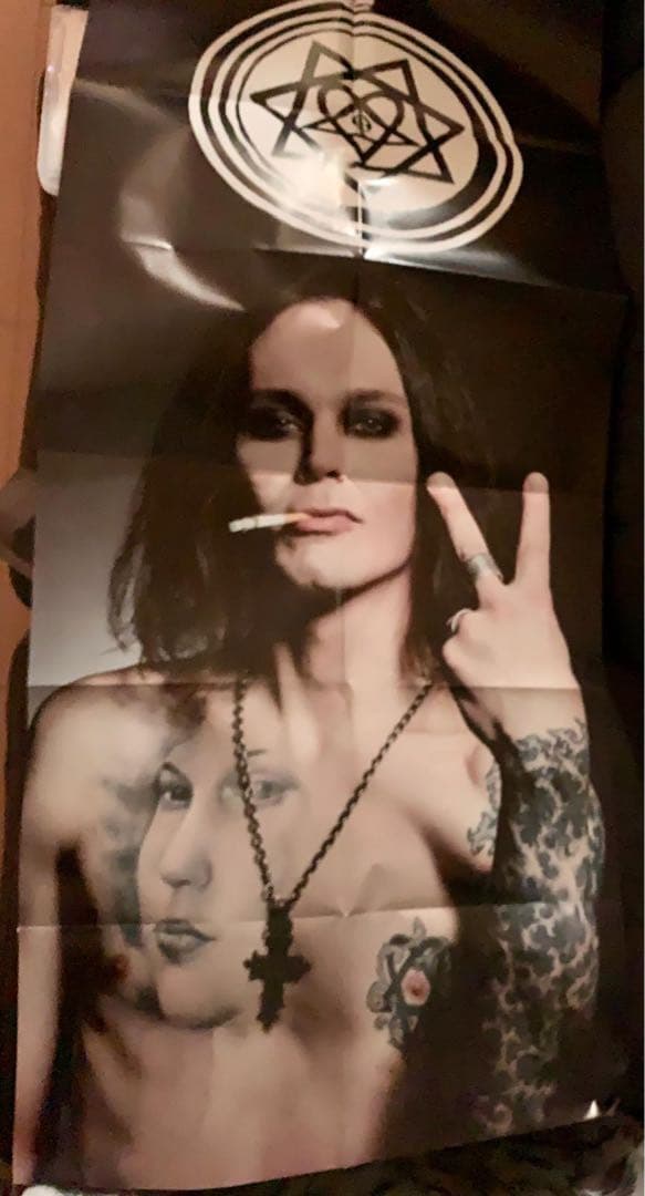 HIM “Tears on Tape”l Hammer サイン入り