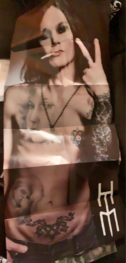 HIM “Tears on Tape”l Hammer サイン入り