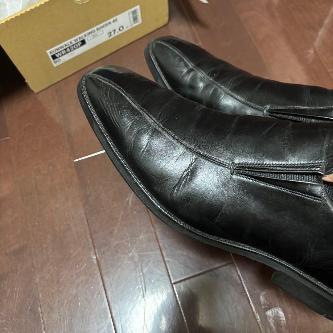 【美品】アシックス ランウォーク WR420P 黒 27.0㎝