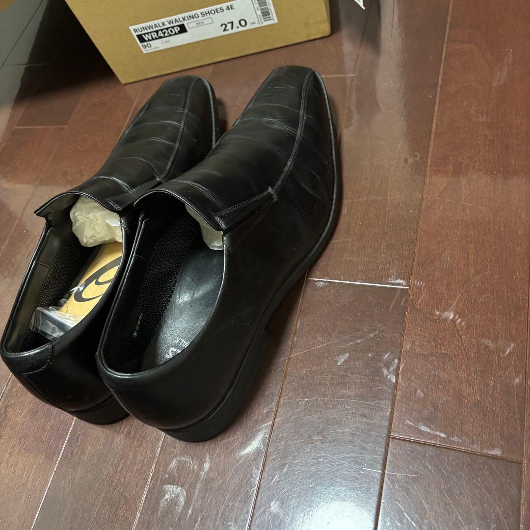 【美品】アシックス ランウォーク WR420P 黒 27.0㎝