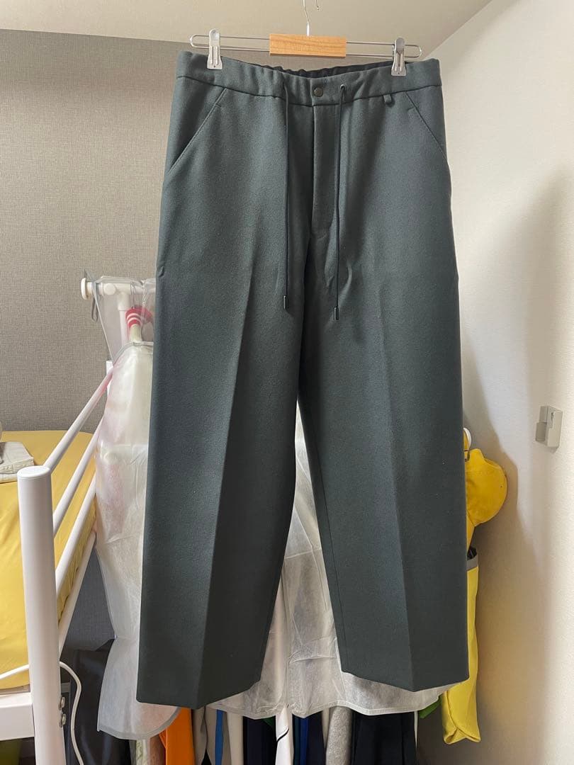 the reracs ウール　ワイドスラックス