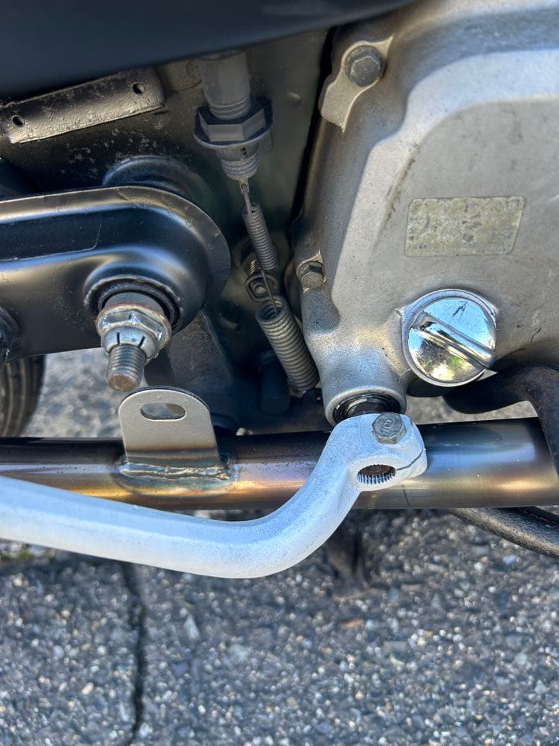 田中レア　小鉄管　チョッパー　スーパーカブマフラー