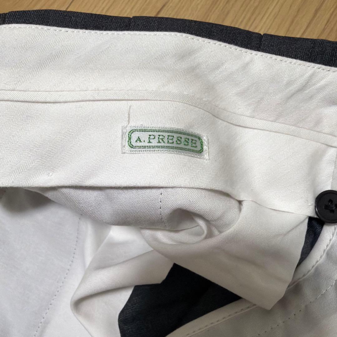 パンツ a.presse 24AW Wool Gabardine Trousers 2