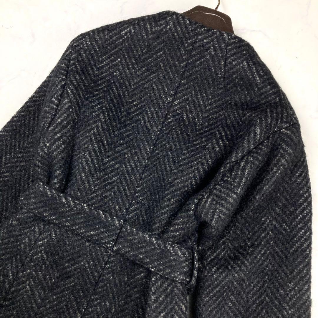 【新品タグ付き】ボーダーズアットバルコニー ツイード トレンチコート 定価18万