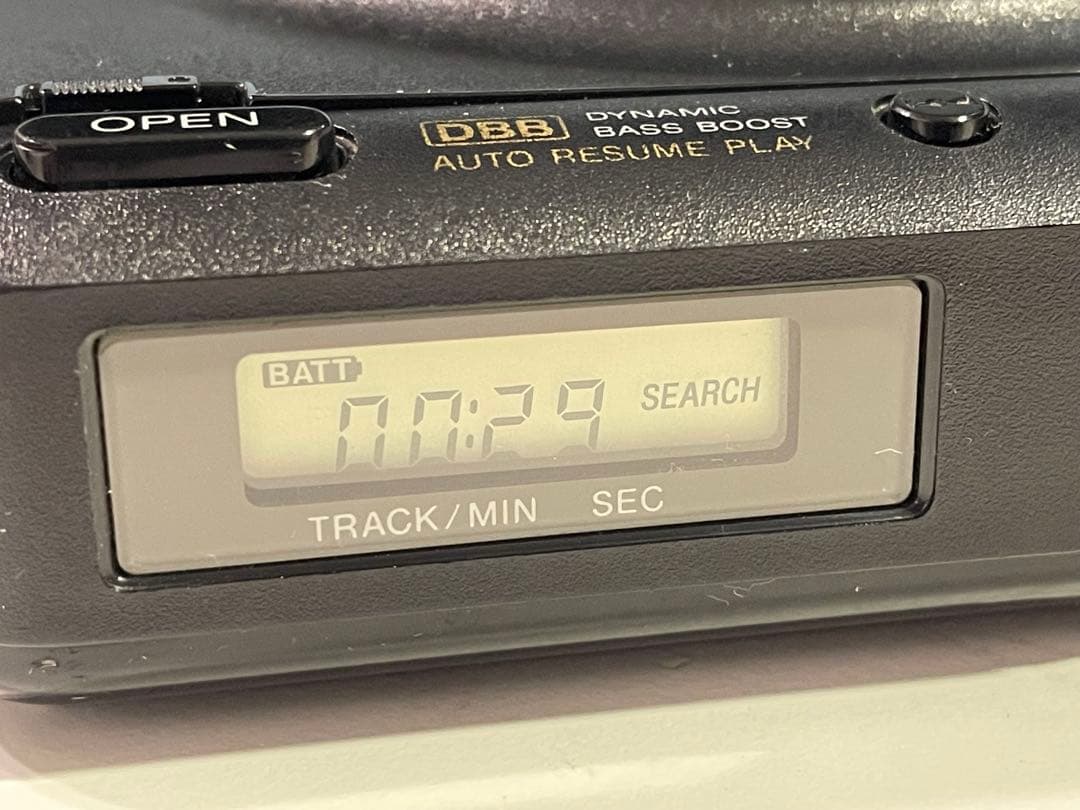 【SONY】Discman ディスクマン D-22 ポータブルCDプレーヤー