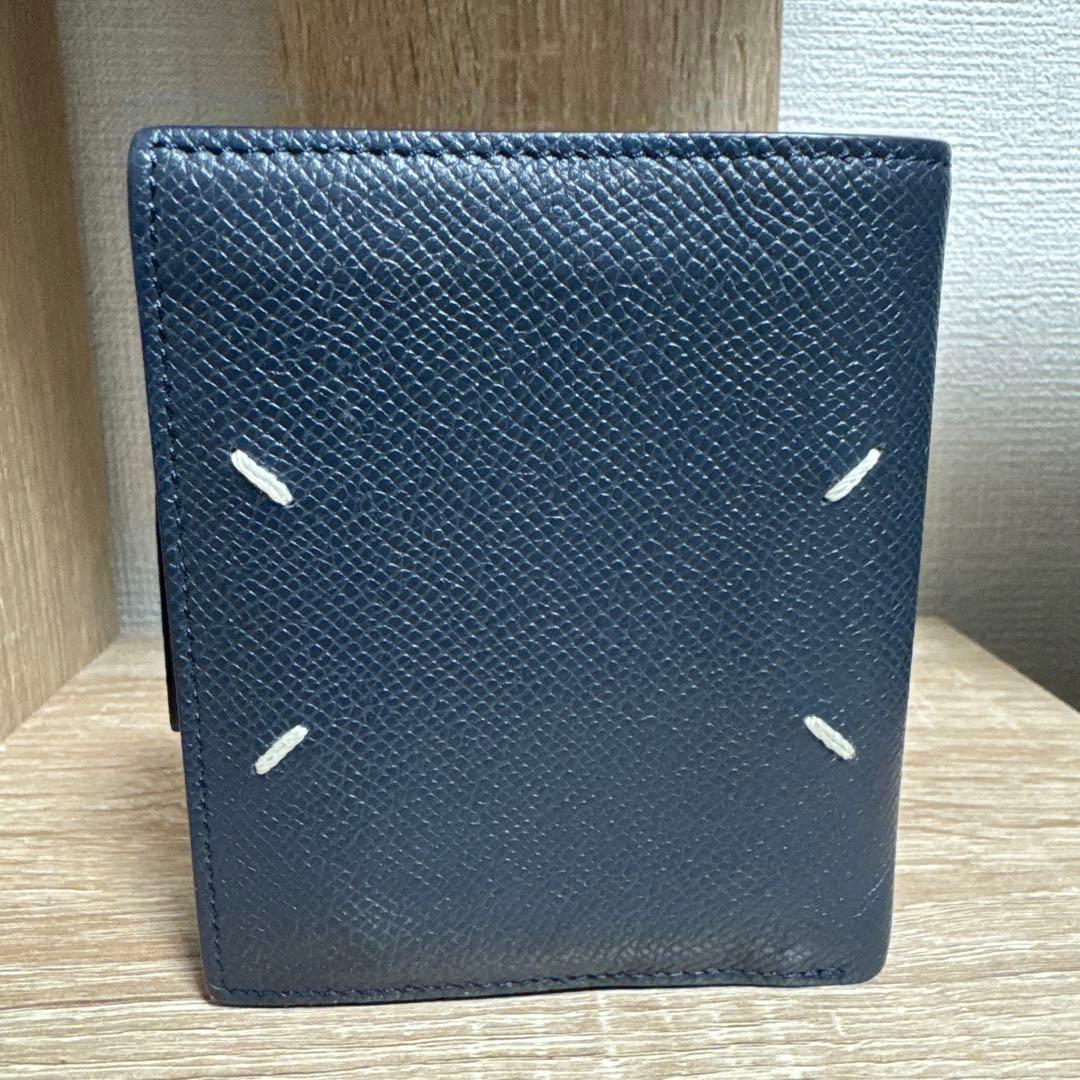Maison Margiela フリップ フラップ ネイビー 財布