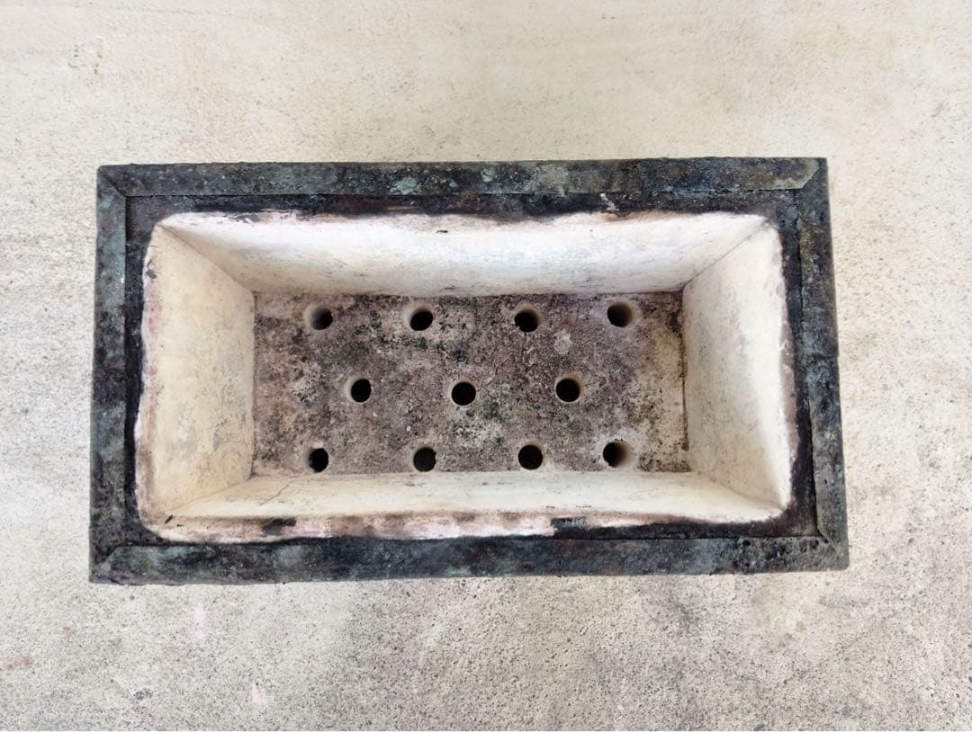 超稀少！能登　天然岩切出　コンロ 七輪　角型